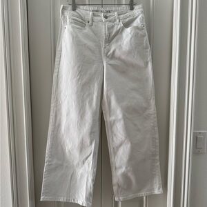 Old Navy Women's White Flare Jeans